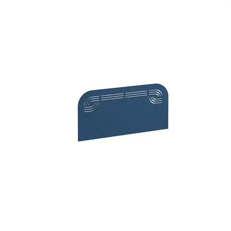 Offset Acoustic Desktop Screen - 800mm - Blue